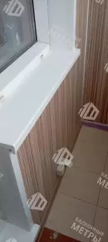 Отделка балкона сапожок с утеплением Отделка балкона сапожок с утеплением