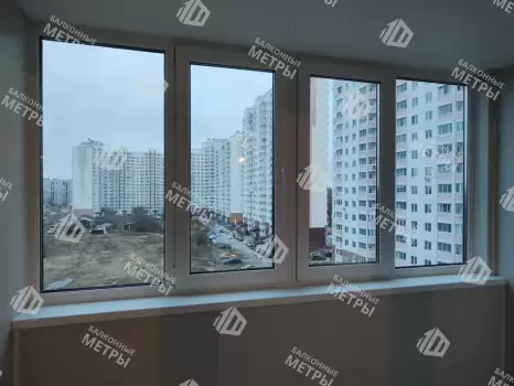 Отделка балкона с утеплением в многоквартирном доме Отделка балкона с утеплением в многоквартирном доме