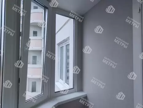 Отделка балкона с утеплением в многоквартирном доме Отделка балкона с утеплением в многоквартирном доме