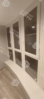 Отделка балкона с утеплением в многоквартирном доме Отделка балкона с утеплением в многоквартирном доме