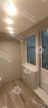 Отделка балкона с утеплением в многоквартирном доме Отделка балкона с утеплением в многоквартирном доме