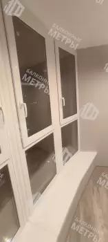 Отделка балкона с утеплением в многоквартирном доме Отделка балкона с утеплением в многоквартирном доме