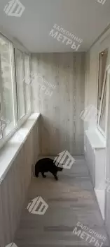 Отделка балкона с утеплением Отделка балкона с утеплением