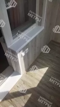 Отделка балкона с утеплением в многоквартирном доме Отделка балкона с утеплением в многоквартирном доме
