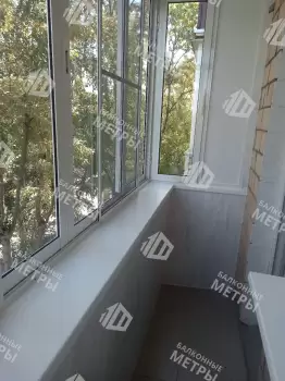 Остекление и отделка балкона Остекление и отделка балкона