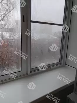 Отделка балкона с холодным остеклением Provedal и выносом остекления Отделка балкона с холодным остеклением Provedal и выносом остекления