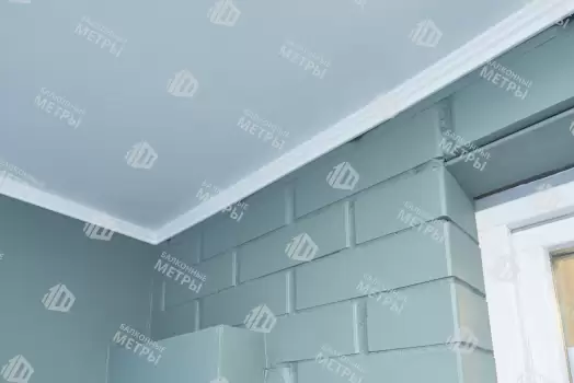 Отделка балкона гипсокартоном с покраской Отделка балкона гипсокартоном с покраской