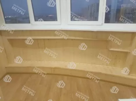 Теплое остекление балкона и отделка вагонкой Теплое остекление балкона и отделка вагонкой