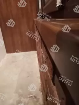 Отделка с объединением балкона и комнаты Отделка с объединением балкона и комнаты