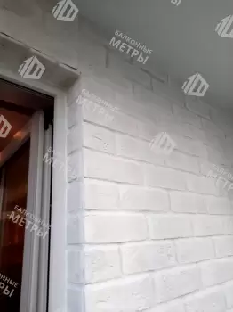 Отделка и остекление Г-образного балкона Отделка и остекление Г-образного балкона