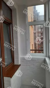 Отделка балкона под ключ с утеплением Отделка балкона под ключ с утеплением