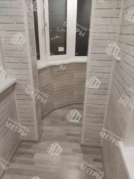 Отделка балкона с установкой теплого пола Отделка балкона с установкой теплого пола