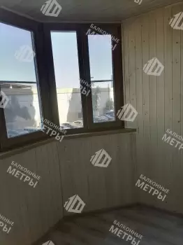 Отделка стен и потолка на балконе Отделка стен и потолка на балконе