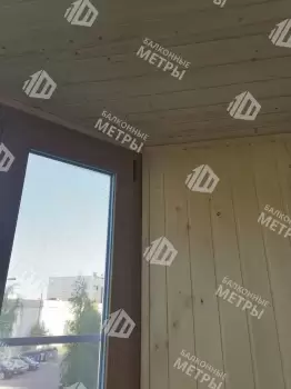 Отделка стен и потолка на балконе Отделка стен и потолка на балконе