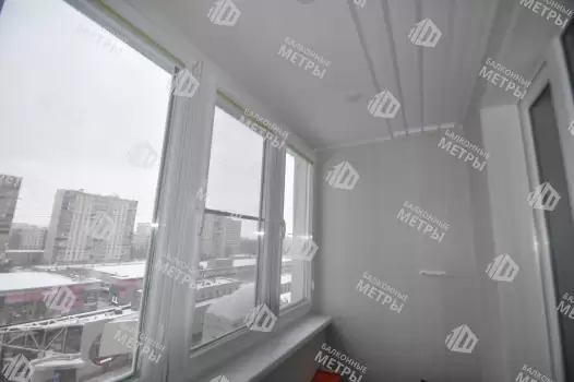 Теплое остекление балкона Сапожок окнами ПВХ Brusbox Теплое остекление балкона Сапожок окнами ПВХ Brusbox