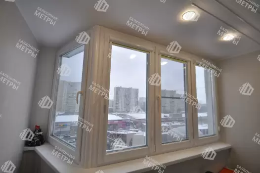 Теплое остекление балкона Сапожок окнами ПВХ Brusbox Теплое остекление балкона Сапожок окнами ПВХ Brusbox