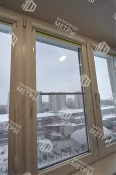 Теплое остекление балкона Сапожок окнами ПВХ Brusbox Теплое остекление балкона Сапожок окнами ПВХ Brusbox