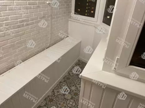 Отделка с утеплением балкона Сапожок Отделка с утеплением балкона Сапожок