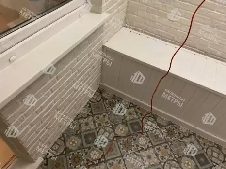 Отделка с утеплением балкона Сапожок Отделка с утеплением балкона Сапожок