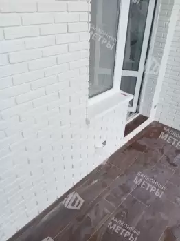 Отделка балкона в многоквартирном доме г Красногорск Отделка балкона в многоквартирном доме г Красногорск