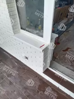 Отделка балкона в многоквартирном доме г Красногорск Отделка балкона в многоквартирном доме г Красногорск