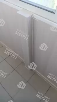 Отделка стен и потолка балкона ПВХ панелями Отделка стен и потолка балкона ПВХ панелями